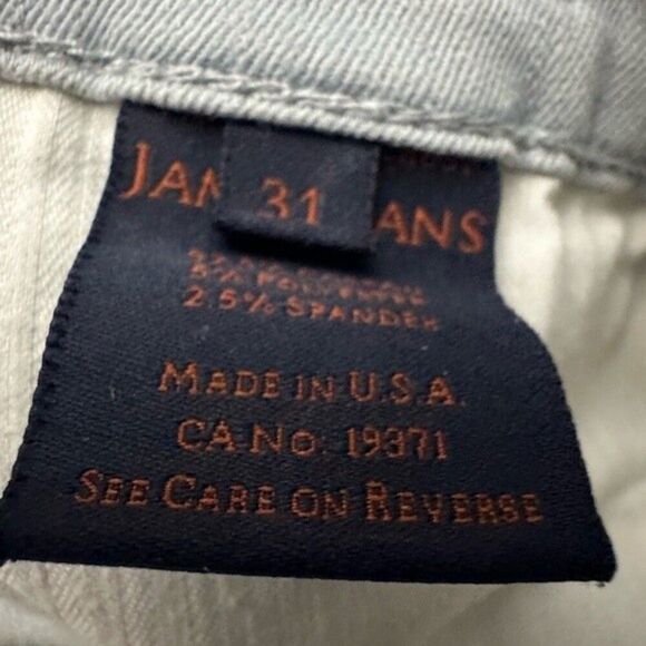 James Jeans Twiggy Distressed Light Wash Skinny Jeans Size 31 Revolve - Picture 7 of 10